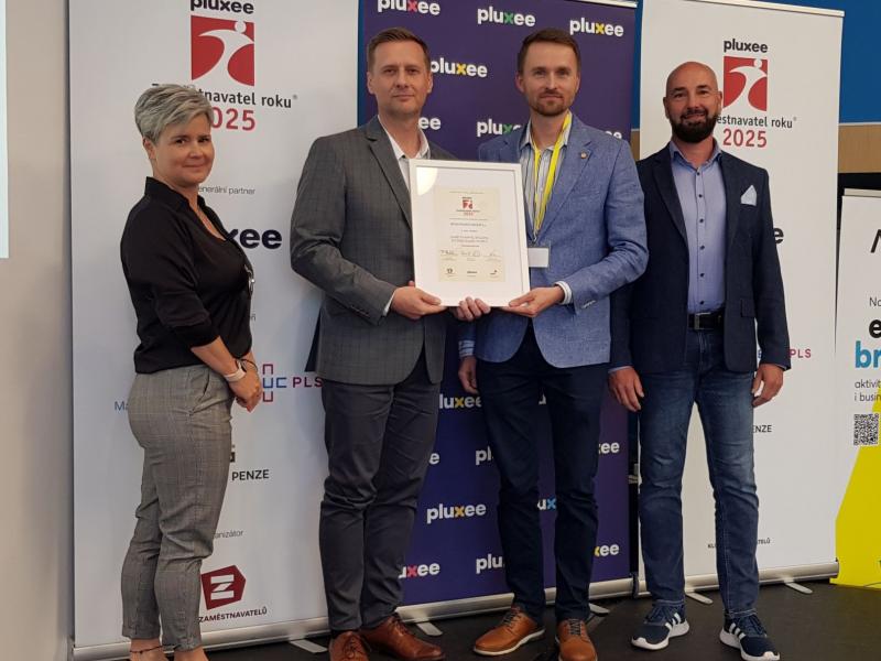 News - 2. místo v soutěži Zaměstnavatel roku 2025